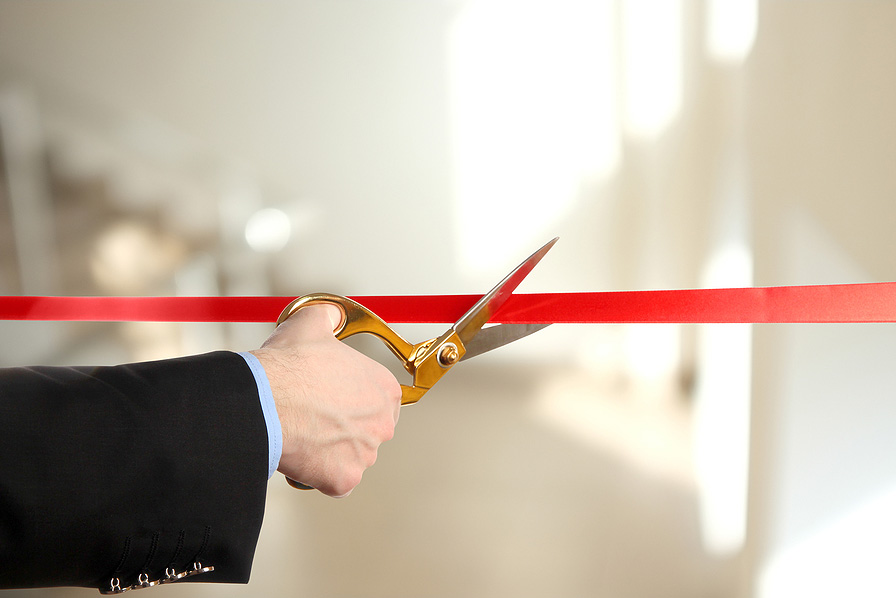 ribbon cutting