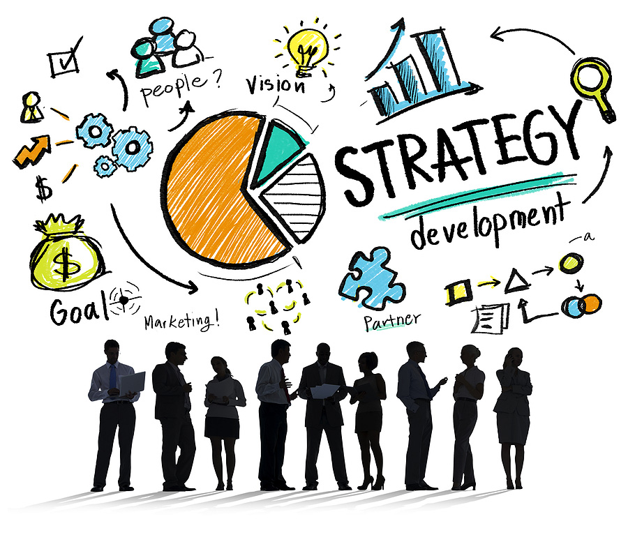 strategy development concept